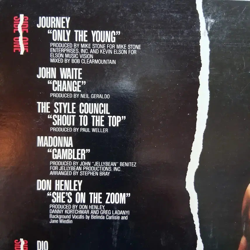[BUNJANG] Vision Quest OST LP / 주제가가 너무 좋은 비전퀘스트 OST LP