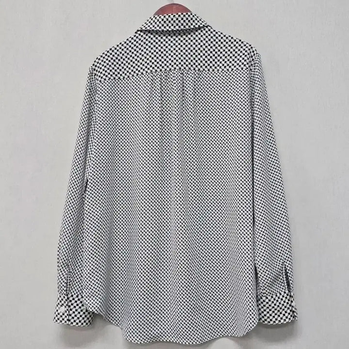 [SOLD OUT] 빈폴 여성 패턴 셔츠스타일 블라우스 90사이즈