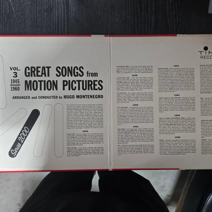 [BUNJANG] Hugo Montenegro Great Songs From Motion Pictures LP Record / 고전수입원판>a great songs from motion picture