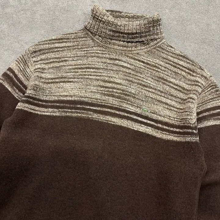 [BUNJANG] Lacoste 105 Wool Turtleneck Knit / 105 라코스테 터틀넥 울 폴라니트
