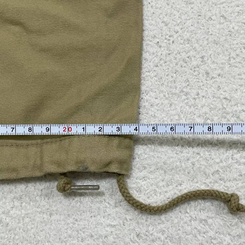 [BUNJANG] M TOFFEE Beige Wide Cargo Pants / M TOFFEE 베이지 와이드 카고 팬츠 0416-2