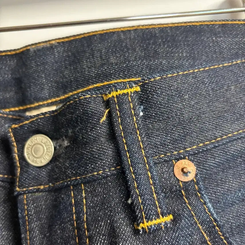 [BUNJANG] RRL Low Straight Rigid Selvedge Jean Indigo / [30X32] RRL 로우 스트레이트 리지드 셀비지 진 인디고