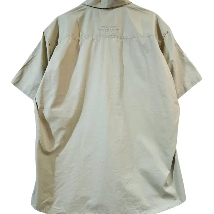 [SOLD OUT] XL/ Jeep 지프 반팔 워크셔츠 베이지 새상품 /0416