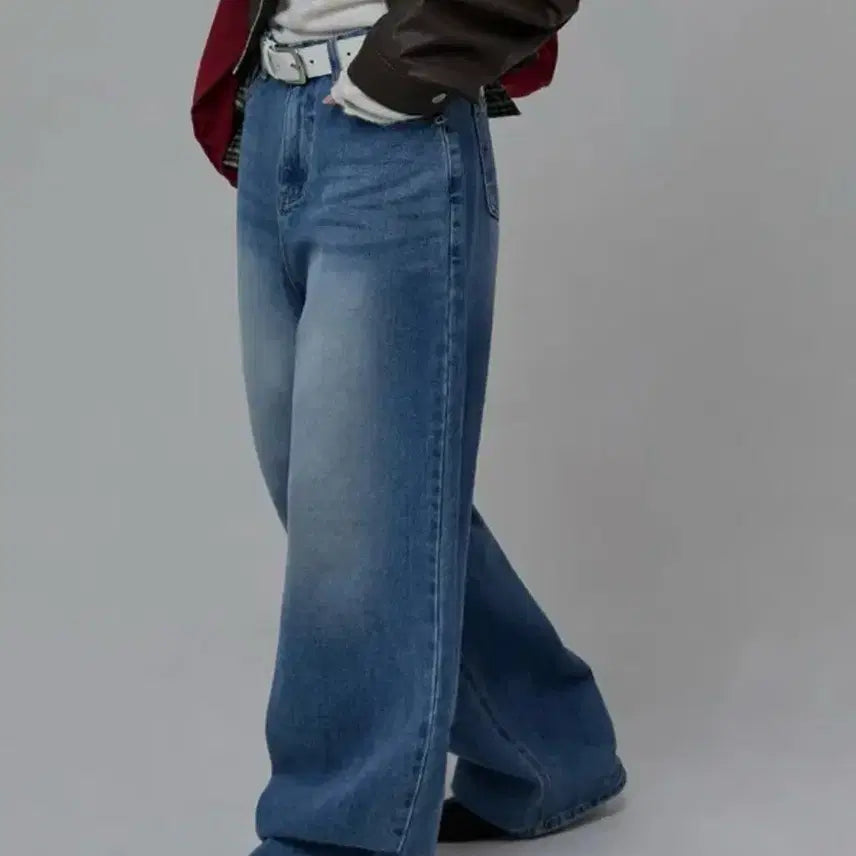 [BUNJANG] Wide Denim Pants / 와이드 데님