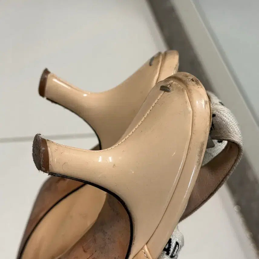 [BUNJANG] Dior Slingback Beige Shoes / 디올 슬링백 240