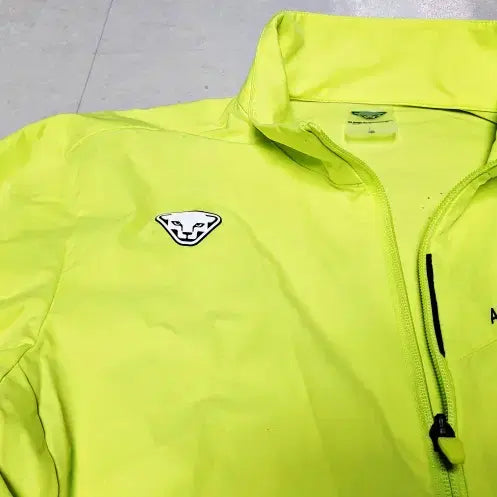 [BUNJANG] Dynafit Fluorescent Green Running Jacket / 다이나핏 형광그린 바람막이 러닝자켓 폴1321