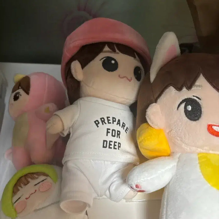 [BUNJANG] Taeyeon Taeng9doll Pink Taenysaurus Bundle Set / 태연 인형 탱구돌 핑크탱더 태니사우로스 일괄