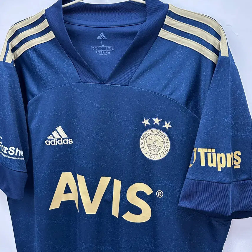 [BUNJANG] Adidas Fenerbahce 20-21 Third Jersey (Overseas L) / (2722) 아디다스 페네르바체 20-21 써드 노마킹 유니폼 해외L