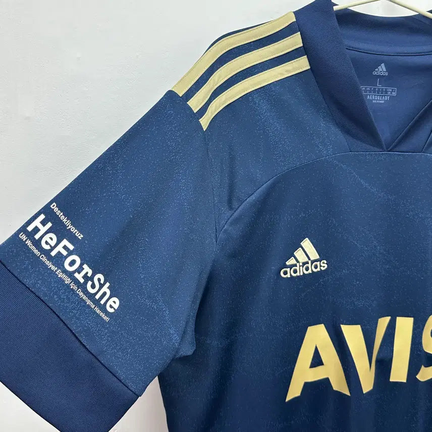 [BUNJANG] Adidas Fenerbahce 20-21 Third Jersey (Overseas L) / (2722) 아디다스 페네르바체 20-21 써드 노마킹 유니폼 해외L