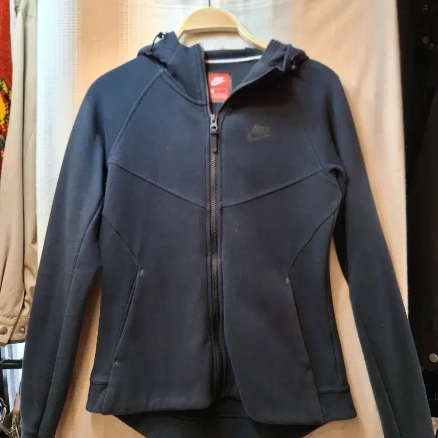 [BUNJANG] Nike Tech Pack Full-Zip Hoodie Black / 나이키 테크팩 풀집업 후드 블랙