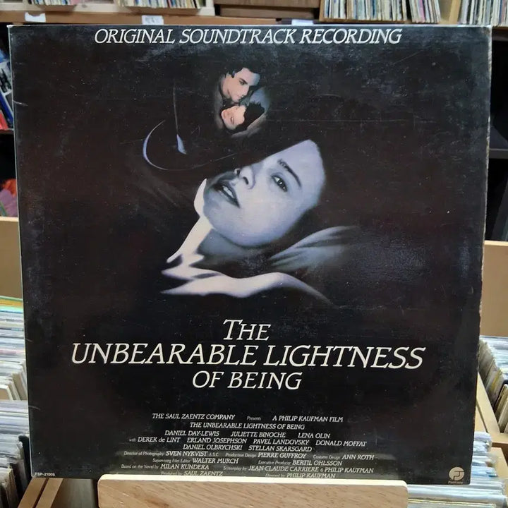 [BUNJANG] Rare The Unbearable Lightness of Being OST LP / 희귀 소장가치 참을 수 없는 존재의 가벼움 OST LP