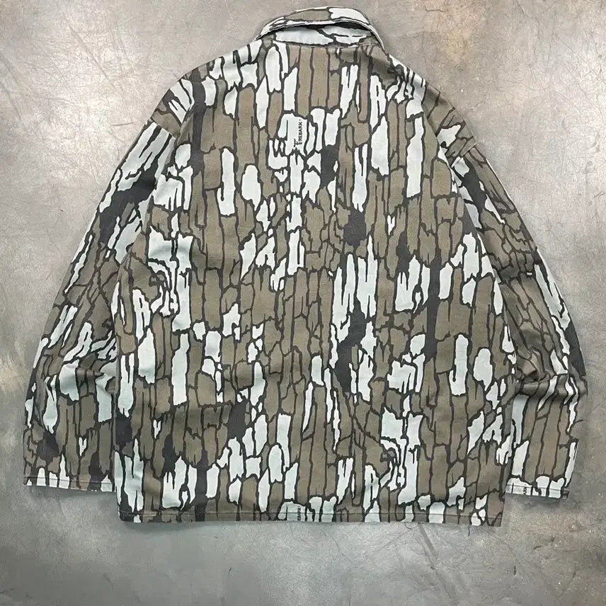 [BUNJANG] Trebark Camo Shirt Jacket / 트레바크 카모 셔츠 자켓