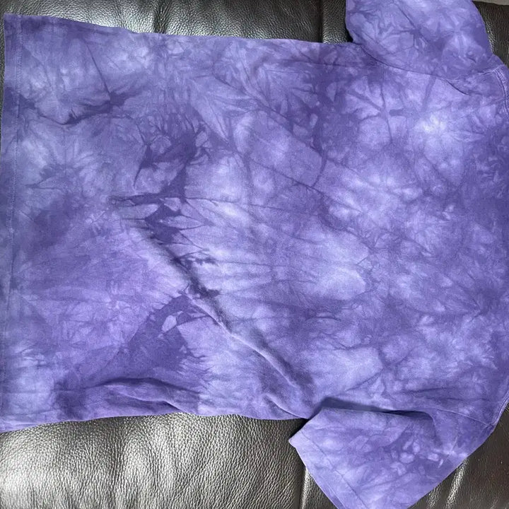 [BUNJANG] The Mountain Planet Print T-shirt Purple / The Mountain 행성 프린팅 티셔츠 퍼플