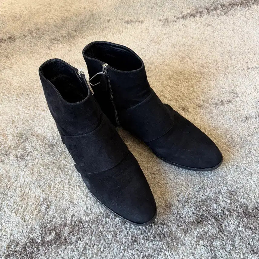 [BUNJANG] Hermes Suede Ankle Boots / 에르메스 스웨이드 앵클 부츠