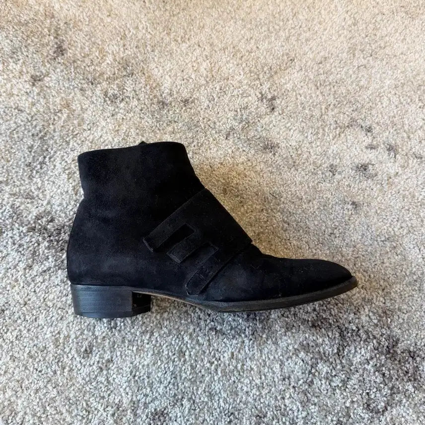 [BUNJANG] Hermes Suede Ankle Boots / 에르메스 스웨이드 앵클 부츠
