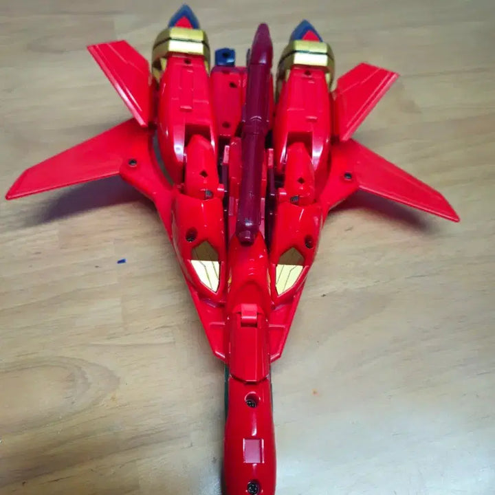 [BUNJANG] Unspecified Fire Valkyrie 3-Step Transformation Finished Toy / 무등급 파이어 발키리 3단변신 완성품 완구