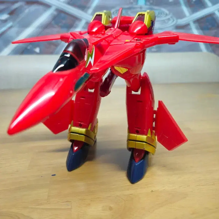 [BUNJANG] Unspecified Fire Valkyrie 3-Step Transformation Finished Toy / 무등급 파이어 발키리 3단변신 완성품 완구