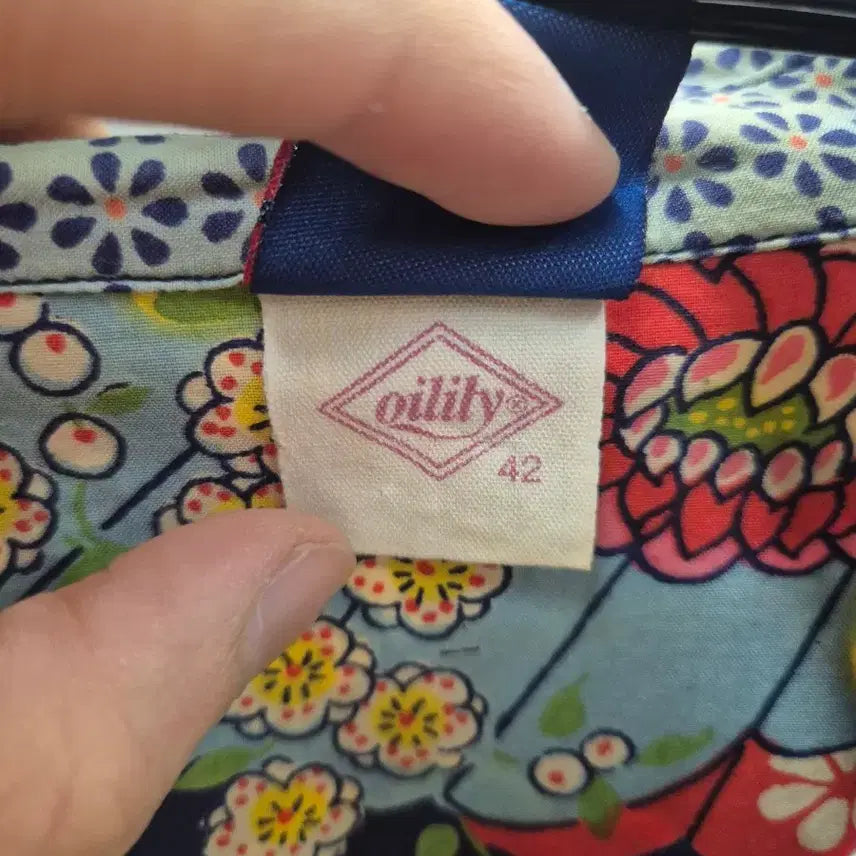 [BUNJANG] Oilily Floral Print 7-part Tee / Oilily 꽃무니7부티 42