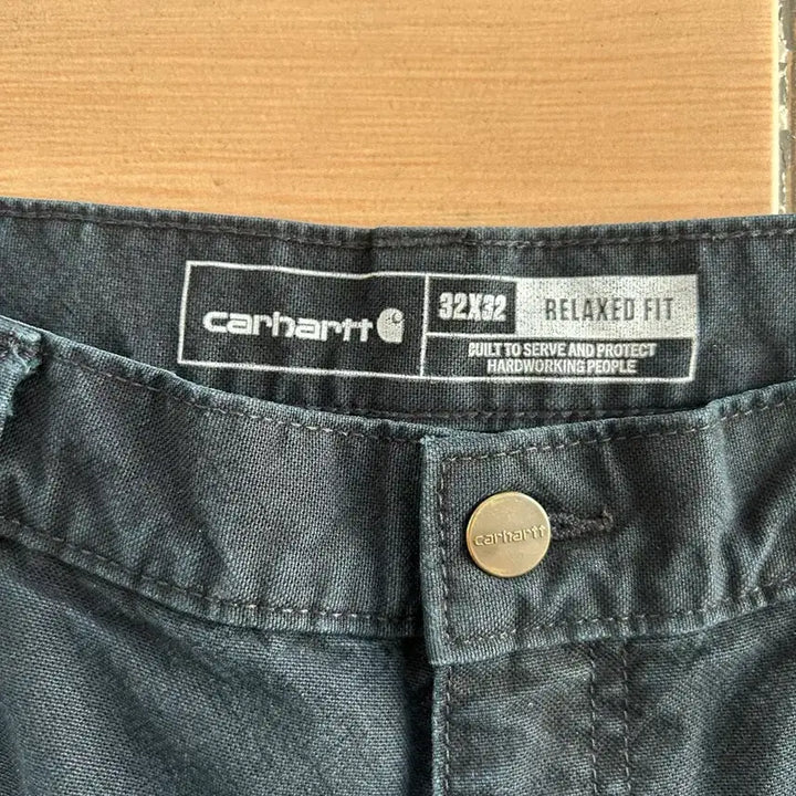 [BUNJANG] Carhartt Double Knee Black 32in Pants / 칼하트 더블니 블랙32in