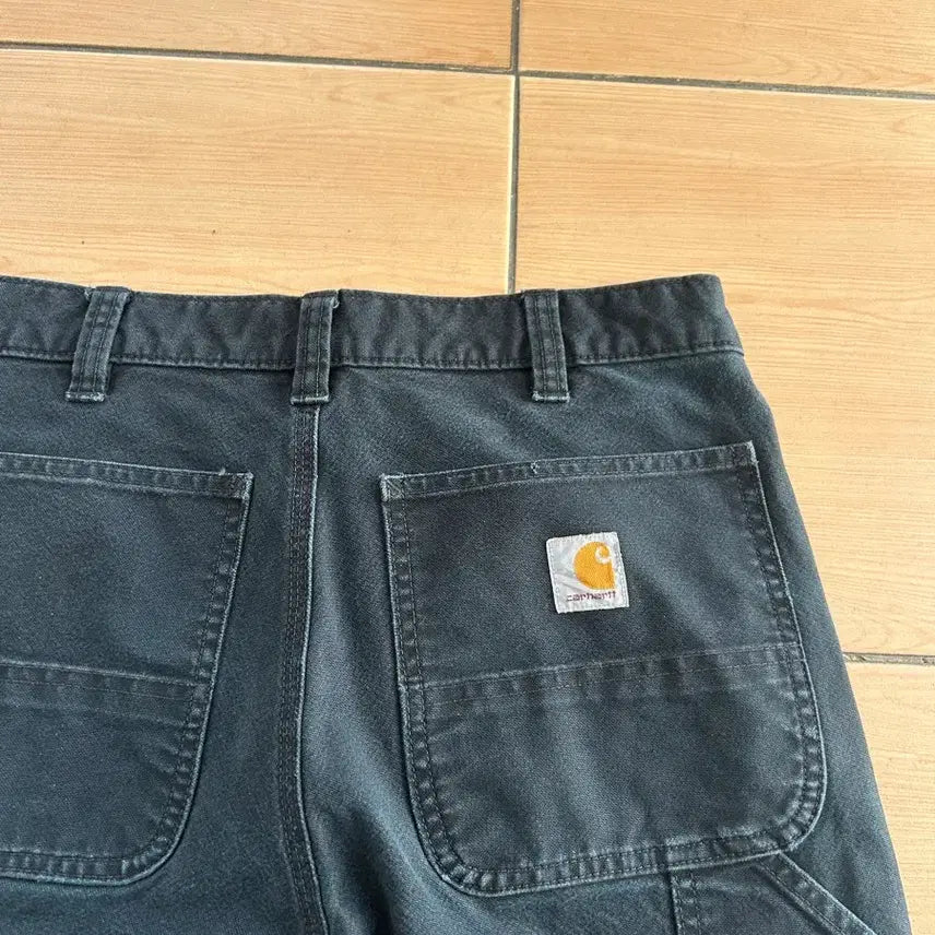 [BUNJANG] Carhartt Double Knee Black 32in Pants / 칼하트 더블니 블랙32in