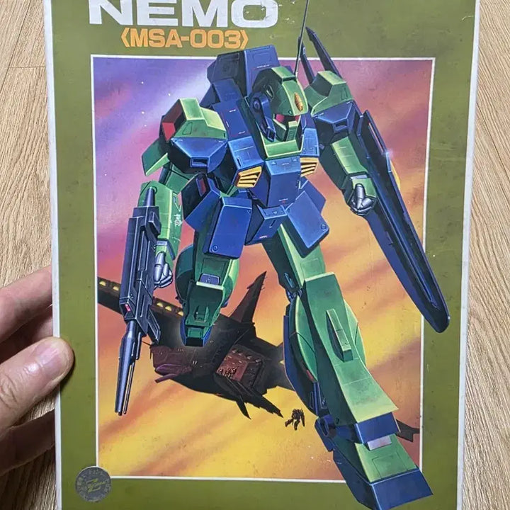 [BUNJANG] Bandai 1/144 NEMO Z Gundam Old Version Model Kit / 고전프라 반다이 1/144 네모 (NEMO) Z건담 구판