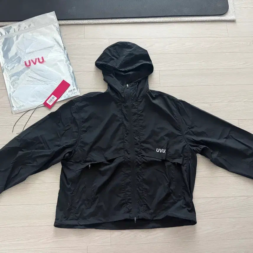 [SOLD OUT] UVU 울트라라이트 윈드브레이커 블랙