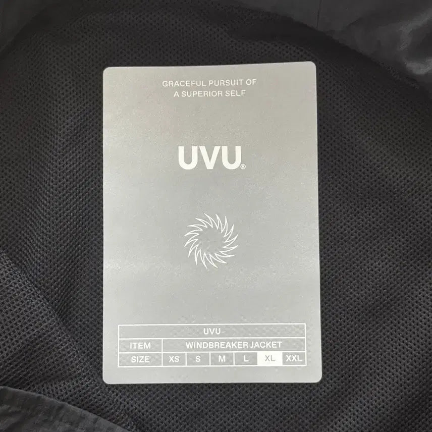 [SOLD OUT] UVU 울트라라이트 윈드브레이커 블랙