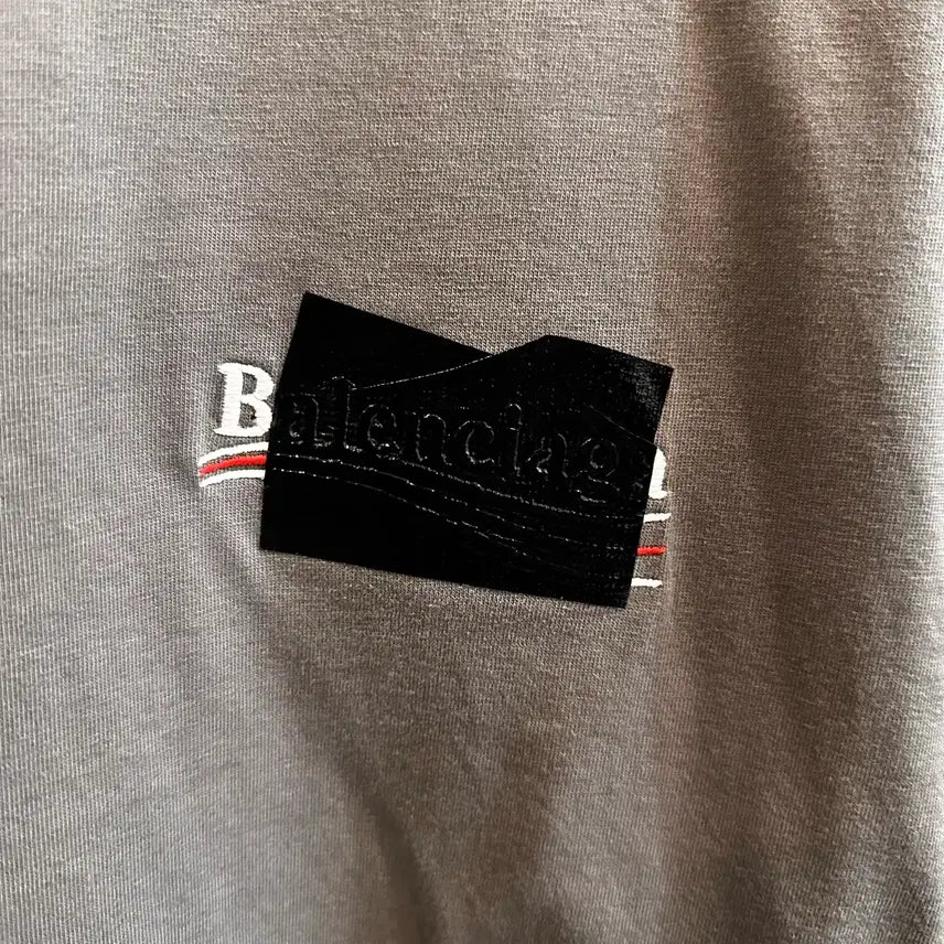 [BUNJANG] Balenciaga Gaffer Gray T-shirt / 발렌시아가 개퍼 반팔
