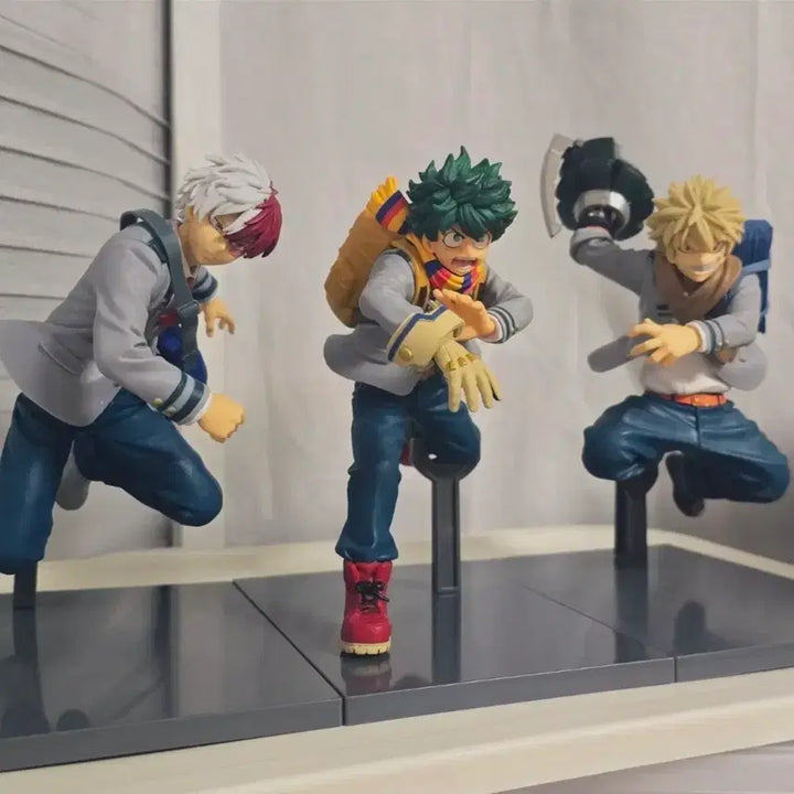 [BUNJANG] Banpresto My Hero Academia Bravegraph Figure Set / 나히아 반프 브레이브그래프 피규어 세트 미도리야 쇼토 바쿠고