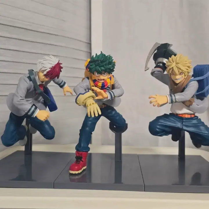 [BUNJANG] Banpresto My Hero Academia Bravegraph Figure Set / 나히아 반프 브레이브그래프 피규어 세트 미도리야 쇼토 바쿠고