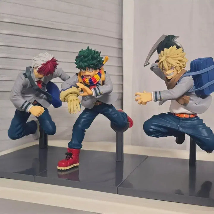 [BUNJANG] Banpresto My Hero Academia Bravegraph Figure Set / 나히아 반프 브레이브그래프 피규어 세트 미도리야 쇼토 바쿠고