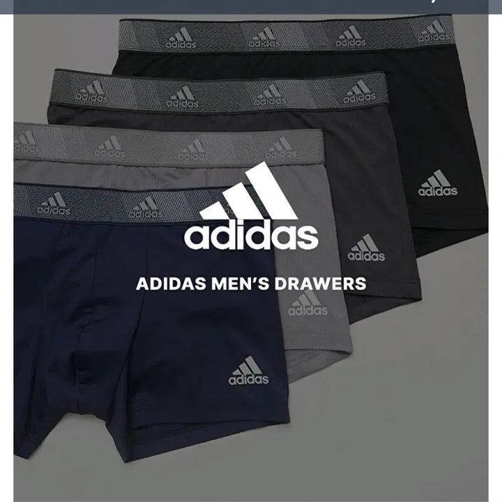 [BUNJANG] Adidas Drawers 2XL (Set of 4) / ADIDAS110새제품4장택부착미개봉 드로즈4매입 2XL