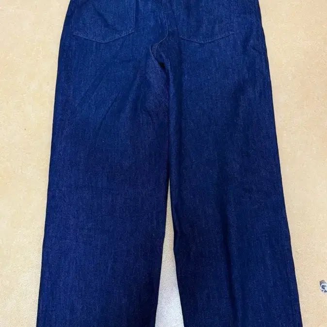 [BUNJANG] Uniqlo Wide Straight Jeans Blue 31 Long / 유니클로 와이드 스트레이트진 68블루 31 긴기장