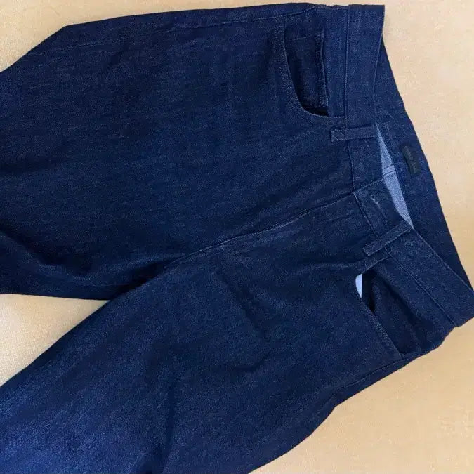 [BUNJANG] Uniqlo Wide Straight Jeans Blue 31 Long / 유니클로 와이드 스트레이트진 68블루 31 긴기장
