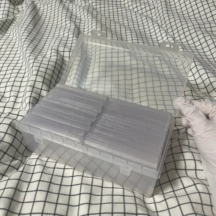 [BUNJANG] Mini Toploader Set (100 pcs) with Toploader Case / 미니 탑로더 100ps + 탑로더 케이스