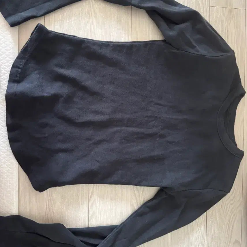 [BUNJANG] Qurity C90S Navy Long Sleeve T-shirt / 큐리티 C90S 긴팔 네이비 M