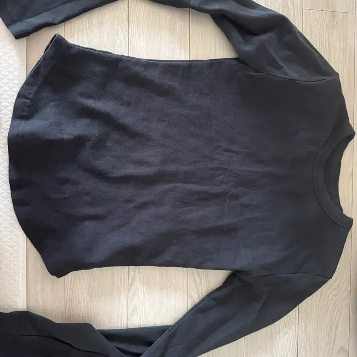 [BUNJANG] Qurity C90S Navy Long Sleeve T-shirt / 큐리티 C90S 긴팔 네이비 M