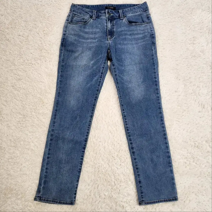 [SOLD OUT] [정품] GUESS 남성 일자 데님 팬츠 청바지 32
