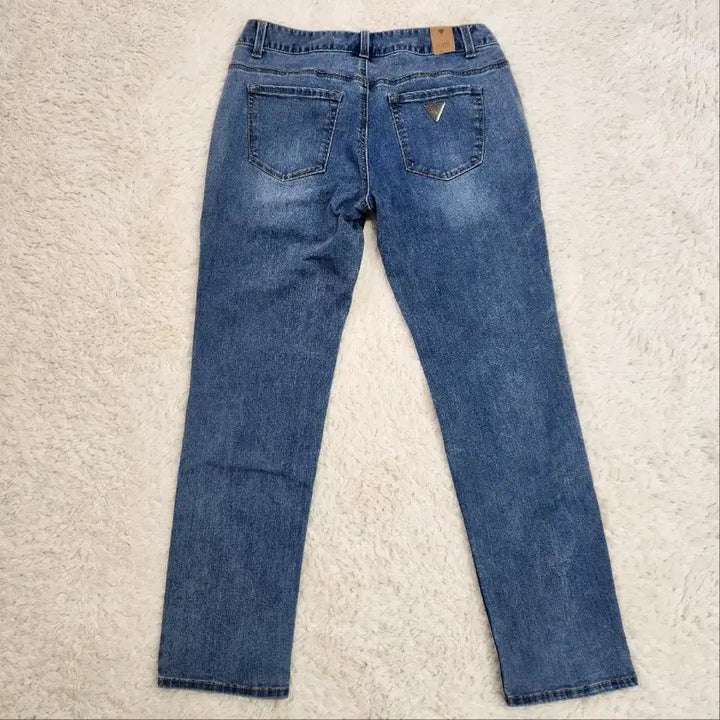 [SOLD OUT] [정품] GUESS 남성 일자 데님 팬츠 청바지 32