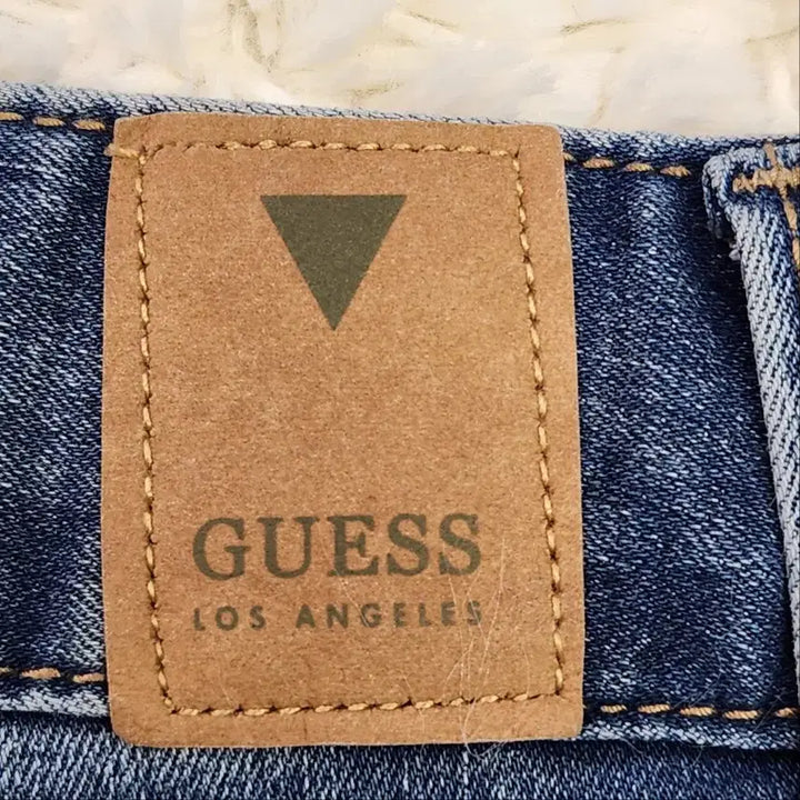 [SOLD OUT] [정품] GUESS 남성 일자 데님 팬츠 청바지 32