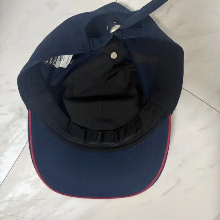 [BUNJANG] Teket Navy Embroidered Logo Ball Cap / 테켓 모자