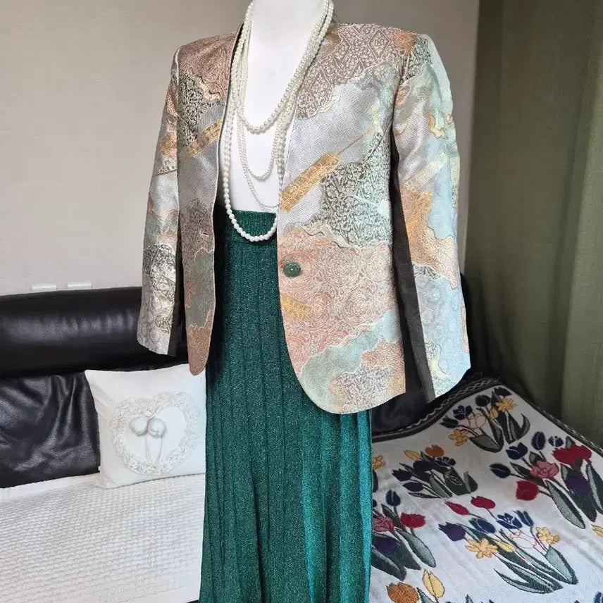 [BUNJANG] High-Quality Jacquard Jacket / 고퀄라인 세련 자가드자켓