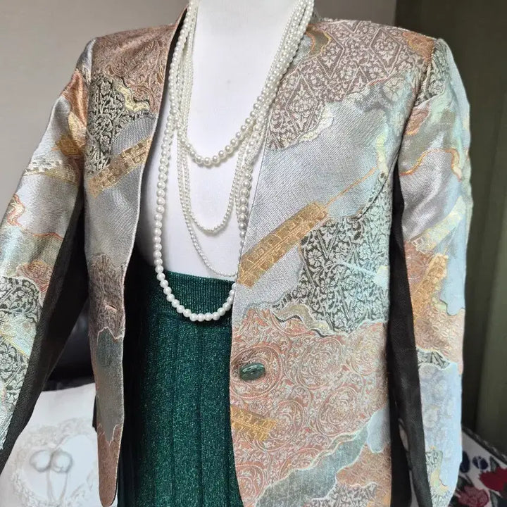 [BUNJANG] High-Quality Jacquard Jacket / 고퀄라인 세련 자가드자켓