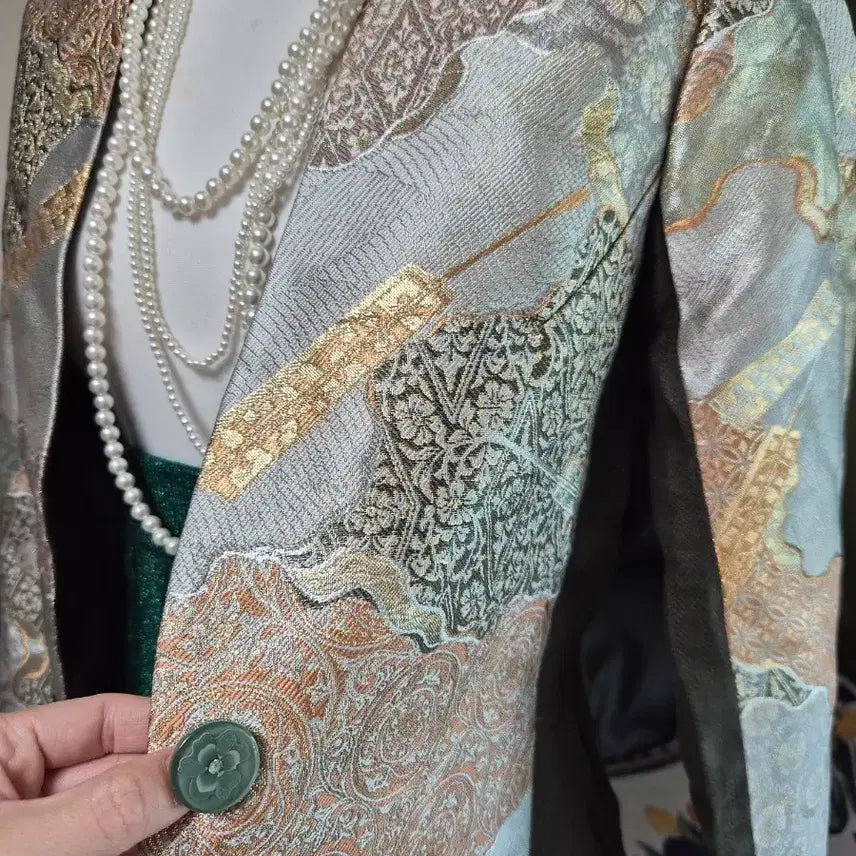 [BUNJANG] High-Quality Jacquard Jacket / 고퀄라인 세련 자가드자켓