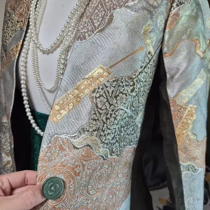 [BUNJANG] High-Quality Jacquard Jacket / 고퀄라인 세련 자가드자켓