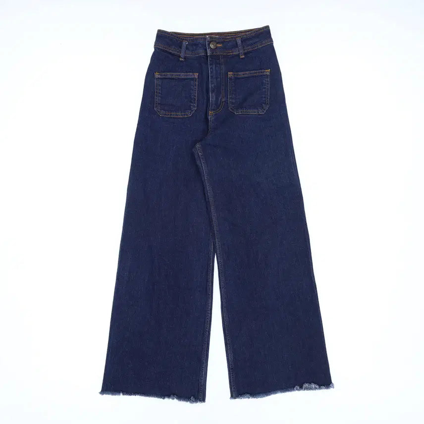[SOLD OUT] 36 자라 여성 와이드 데님 바지 0413M