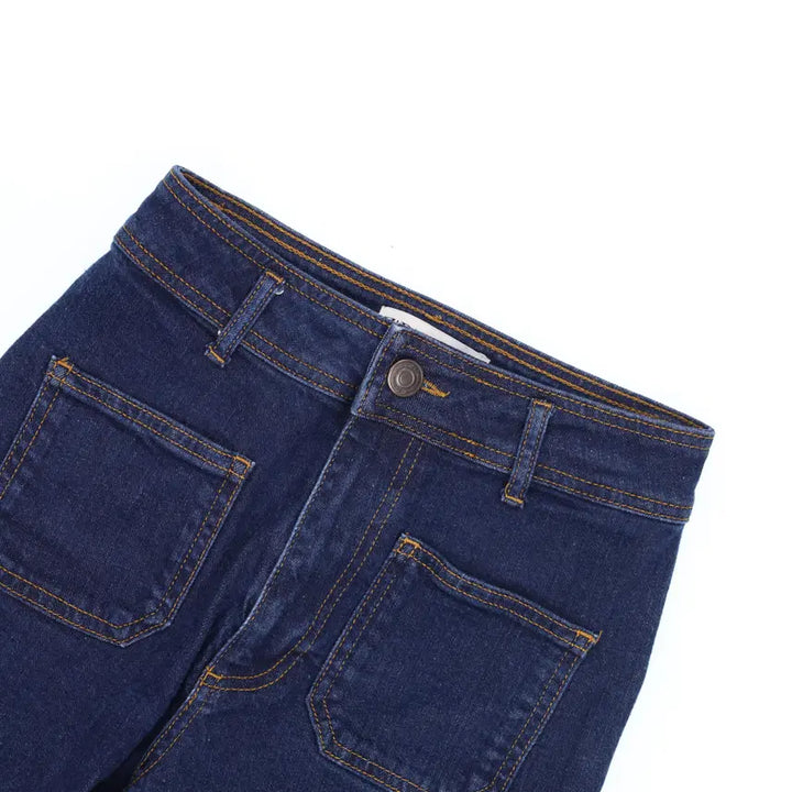 [SOLD OUT] 36 자라 여성 와이드 데님 바지 0413M