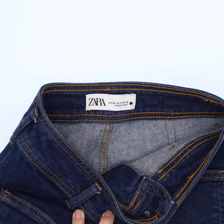 [SOLD OUT] 36 자라 여성 와이드 데님 바지 0413M