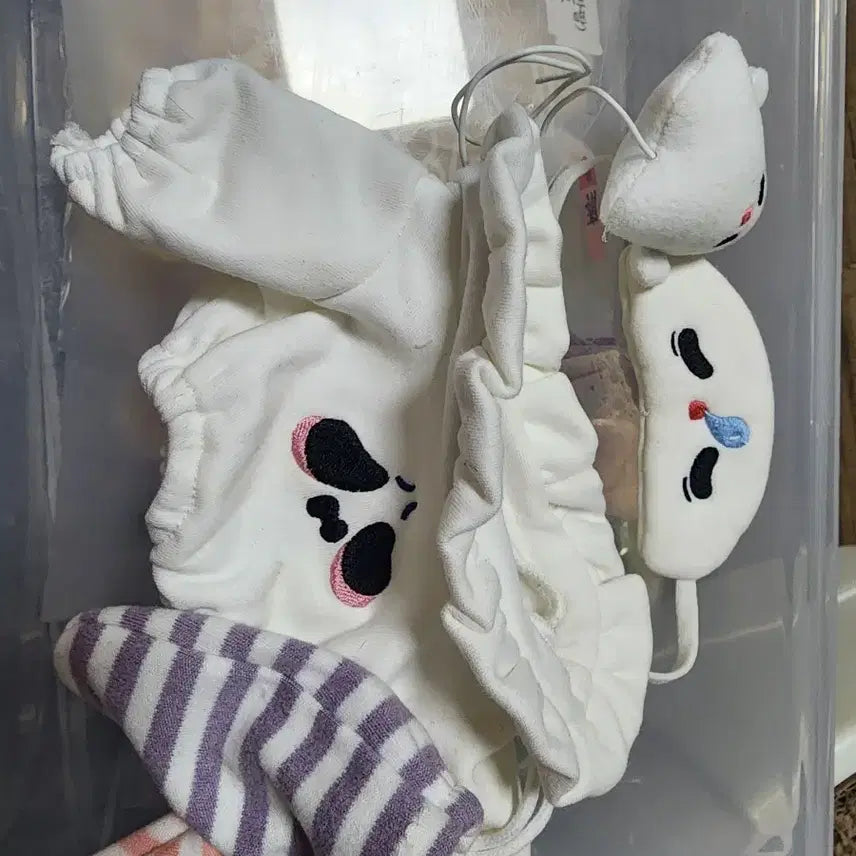 [BUNJANG] 20cm Ghost Toppy Plush Doll Outfit / 20cm솜인형 고스트 토피 옷