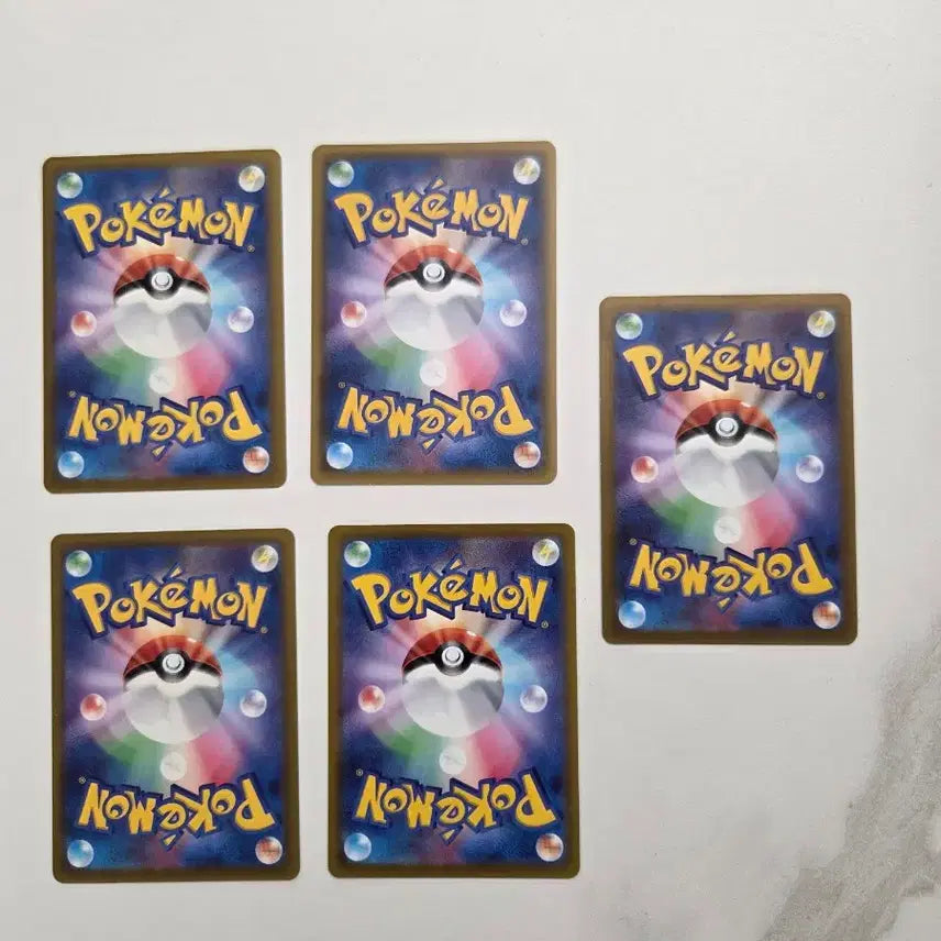 [SOLD OUT] (일본판) 포켓몬 카드 피카츄 5종 세트 모음